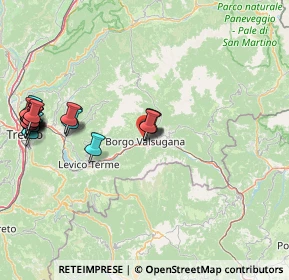 Mappa Prà, 38051 Borgo Valsugana TN, Italia (19.4555)