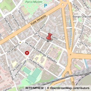 Mappa Via Volturno, 62, 33100 Udine, Udine (Friuli-Venezia Giulia)