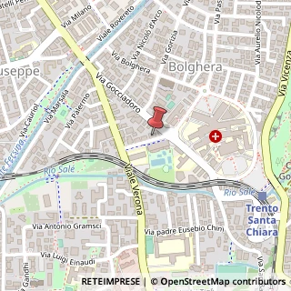 Mappa Via Antonio Fogazzaro, 35, 38122 Trento, Trento (Trentino-Alto Adige)
