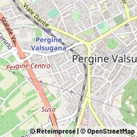 지도 Pergine Valsugana