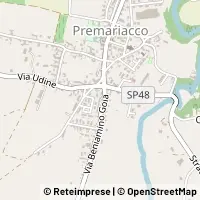 Hartă Premariacco
