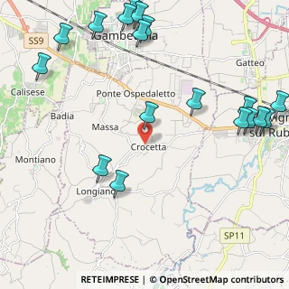 Mappa Via dei Fiori, 47020 Longiano FC, Italia (2.97)