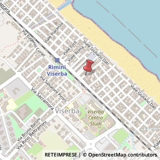 Mappa Viale Amos Burnazzi, 18, 47922 Rimini, Rimini (Emilia Romagna)
