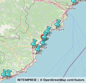 Mappa Via Orti del Largo, 17023 Ceriale SV, Italia (20.65545)