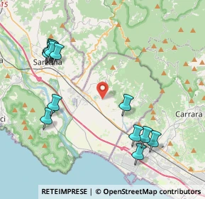 Mappa Via XXV Aprile, 19033 Castelnuovo Magra SP, Italia (4.78615)