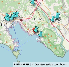 Mappa 19032 San Terenzo SP, Italia (4.85)