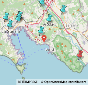 Mappa 19032 San Terenzo SP, Italia (6.38769)