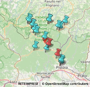 Mappa Viale Pratale Lizzano, 51028 San Marcello Pistoiese PT, Italia (12.6295)