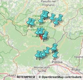 Mappa Viale Pratale Lizzano, 51028 San Marcello Pistoiese PT, Italia (12.3105)