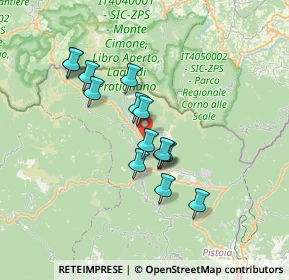 Mappa Viale Pratale Lizzano, 51028 San Marcello Pistoiese PT, Italia (5.83786)