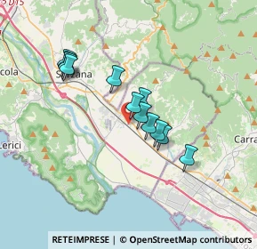 Mappa Via Tavolara, 19033 Castelnuovo Magra SP, Italia (2.84)