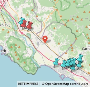 Mappa Via Tavolara, 19033 Castelnuovo Magra SP, Italia (5.74727)