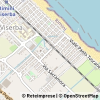 Mapa Rimini