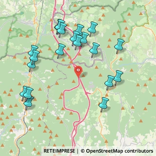 Mappa Autostrada del Sole, 50031 Barberino di Mugello FI, Italia (4.7635)