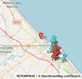 Mappa Via Sacramora, 47900 Rimini RN, Italia (4.04727)