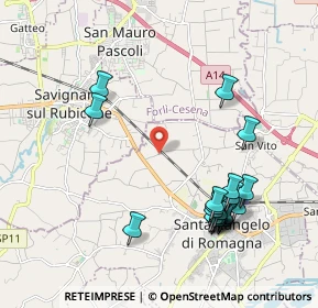 Mappa Via Colombarone, 47822 Santarcangelo di Romagna RN, Italia (2.273)