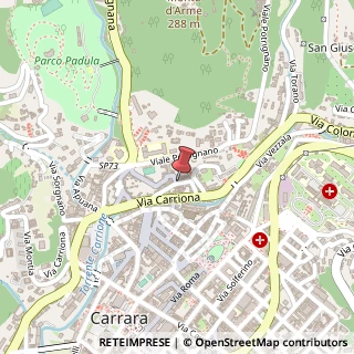 Mappa Localita' Calaggio, 54033 Carrara, Massa-Carrara (Toscana)