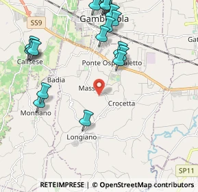 Mappa 47020 Longiano FC, Italia (2.625)