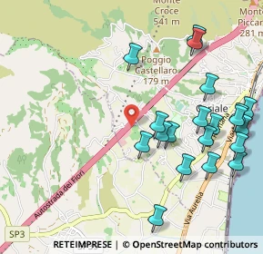 Mappa Autostrada dei Fiori Km 77 + 478, 17023 Ceriale SV, Italia (1.203)