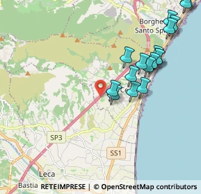 Mappa Autostrada dei Fiori Km 77 + 478, 17023 Ceriale SV, Italia (2.29824)