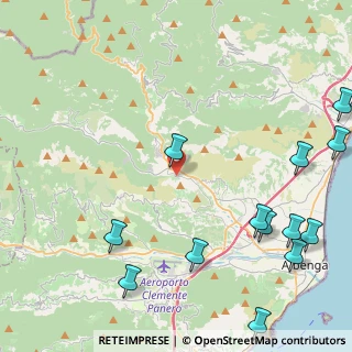 Mappa Via Principe Amedeo, 17035 Cisano sul Neva SV, Italia (6.65867)