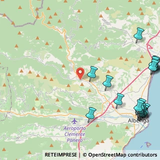 Mappa Via Principe Amedeo, 17035 Cisano sul Neva SV, Italia (6.9155)