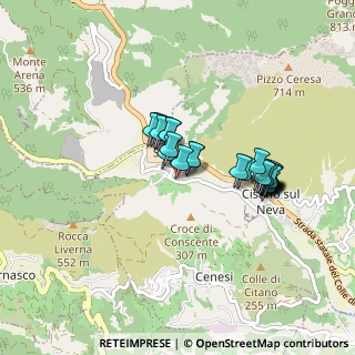 Mappa Via Principe Amedeo, 17035 Cisano sul Neva SV, Italia (0.72593)