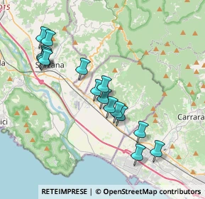 Mappa Via dei Laghi, 19033 Castelnuovo Magra SP, Italia (3.72188)