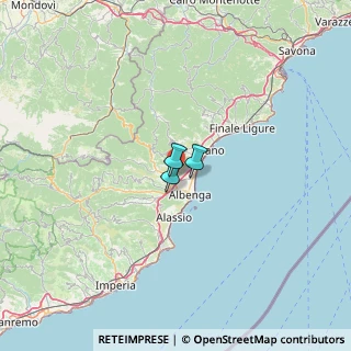 Mappa Via Corta, 17031 Albenga SV, Italia (53.075)