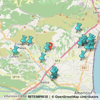 Mappa Via Corta, 17031 Albenga SV, Italia (2.666)