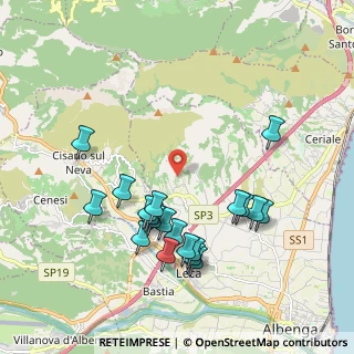 Mappa Via Corta, 17031 Albenga SV, Italia (2.0735)