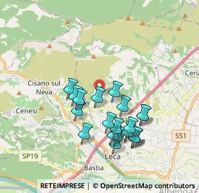 Mappa Via dei Roberti, 17031 Albenga SV, Italia (1.7275)