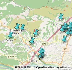Mappa Via dei Roberti, 17031 Albenga SV, Italia (2.751)