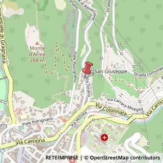 Mappa Via Guelfa, 11, 54033 Carrara, Massa-Carrara (Toscana)
