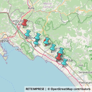 Mappa SP 24, 19034 Ortonovo SP, Italia (6.38545)