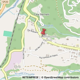 Mappa Via Pascoli Giovanni, Castelvecchio Pascoli, LU 55051, 55051 Barga LU, Italia, 55051 Barga, Lucca (Toscana)