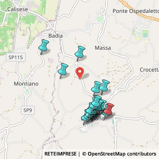 Mappa Longiano Via Cesena, 47020 Longiano FC, Italia (1.05)