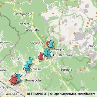 Mappa Via Torano, 54033 Carrara MS, Italia (3.02769)