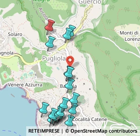 Mappa Via Barcola, 19032 Lerici SP, Italia (0.6335)