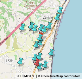 Mappa Via Torino, 17023 Ceriale SV, Italia (0.9115)