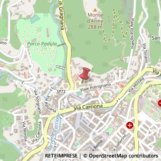 Mappa Viale Potrignano, 13, 54033 Carrara, Massa-Carrara (Toscana)