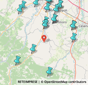 Mappa Str. Vernacchia Montevescovo, 47014 Meldola FC, Italia (10.512)