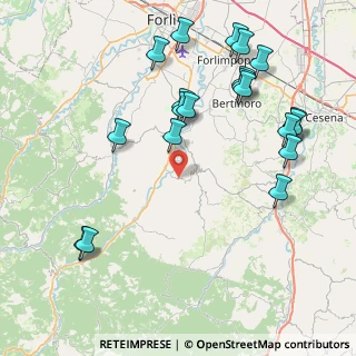 Mappa Str. Vernacchia Montevescovo, 47014 Meldola FC, Italia (9.657)
