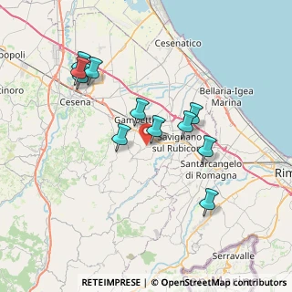 Mappa Via Mistadella, 47020 Budrio FC, Italia (7.09364)