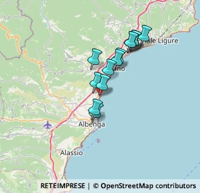 Mappa Senza numero civico, 17023 Ceriale SV, Italia (5.37923)