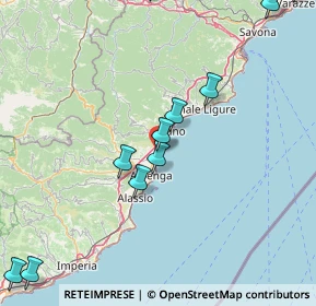 Mappa Senza numero civico, 17023 Ceriale SV, Italia (20.65364)