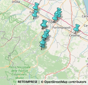 Mappa Via Gabantino Signolo, 47016 Predappio FC, Italia (12.64)