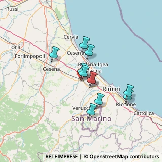 Mappa Galleria Primo Venturi, 47039 Savignano sul Rubicone FC, Italia (10.98909)