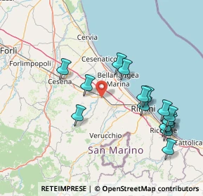 Mappa Galleria Primo Venturi, 47039 Savignano sul Rubicone FC, Italia (16.72733)