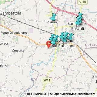 Mappa Via Raggi Decio, 47039 Savignano Sul Rubicone FC, Italia (1.95583)